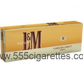 L&M Turkish Night 100's cigarettes